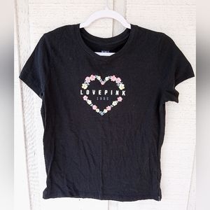 PINK by Victoria's Secret Basic Crew Neck Babydoll T-Shirt Tee Shirt Top Small